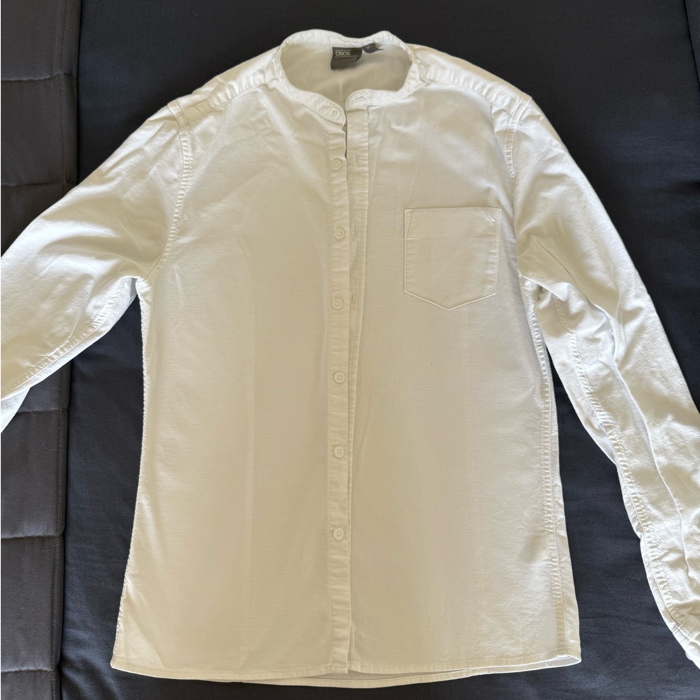 ASOS White Button-Up Shirt